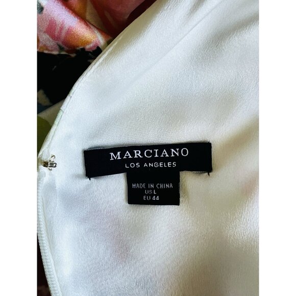 Guess Marciano Petal Perfection Floral Mini Dress Size L Worn Once - Picture 8 of 10